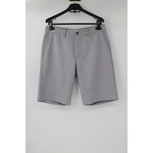 Travis mathew‎ shorts Mens 32 W34 beck herringbone golf chino flat front pockets